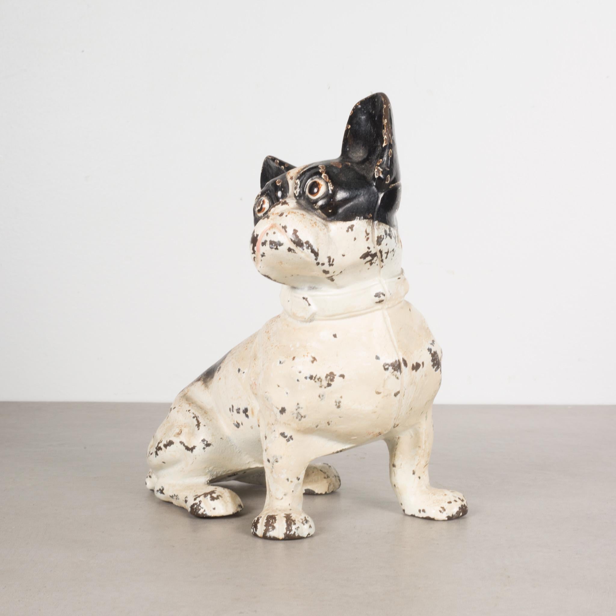 cast iron bulldog doorstop