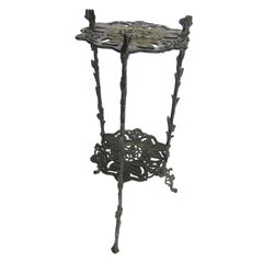 Early 20th Century Cast Iron Pot Holder Pedestal