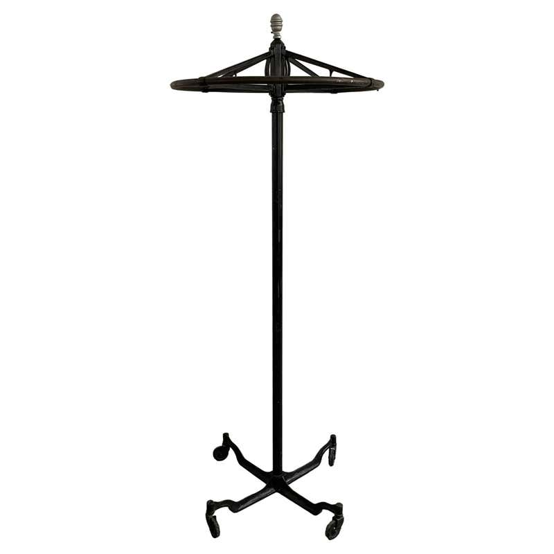 Art Deco Chrome Revolving Coat Tree Rack at 1stDibs | art deco coat ...