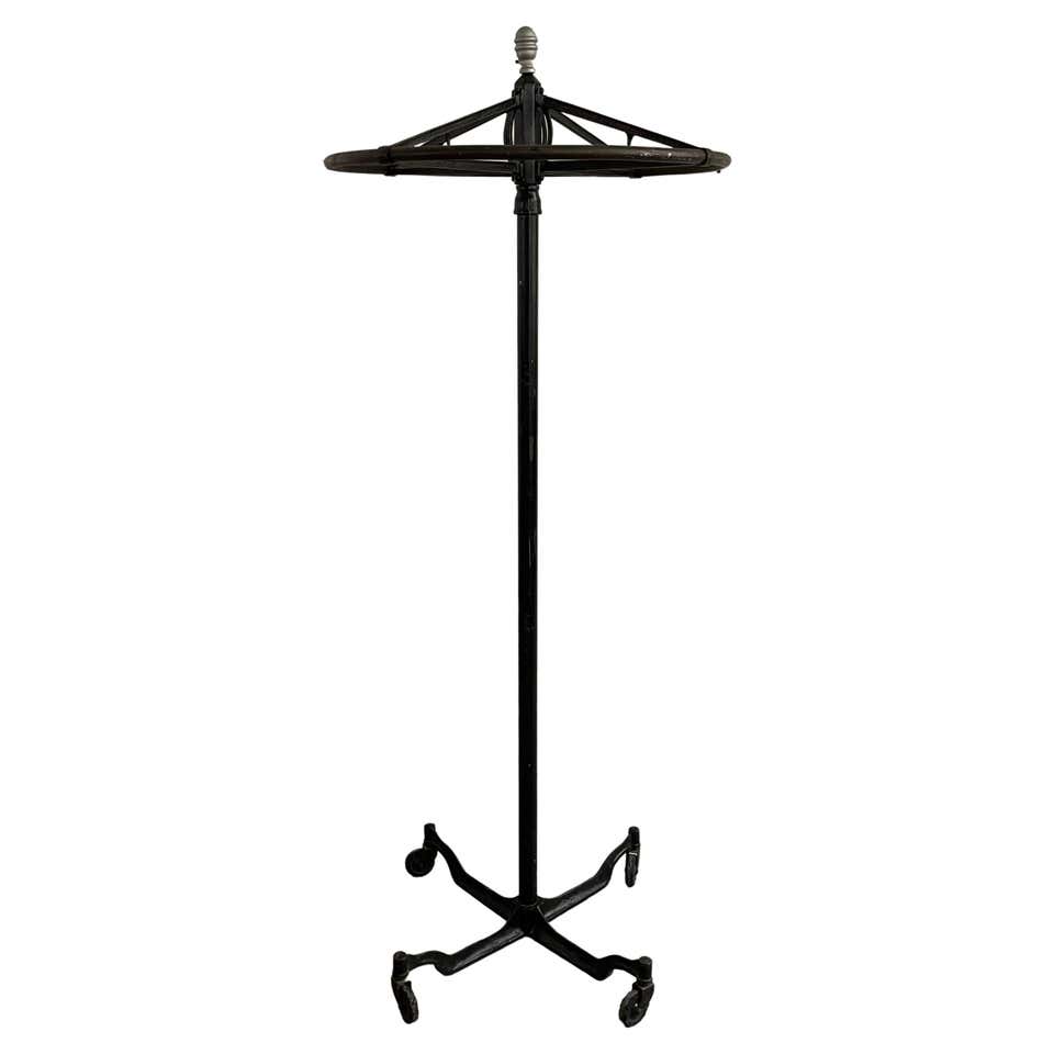 Art Deco Chrome Revolving Coat Tree Rack at 1stDibs | art deco coat ...