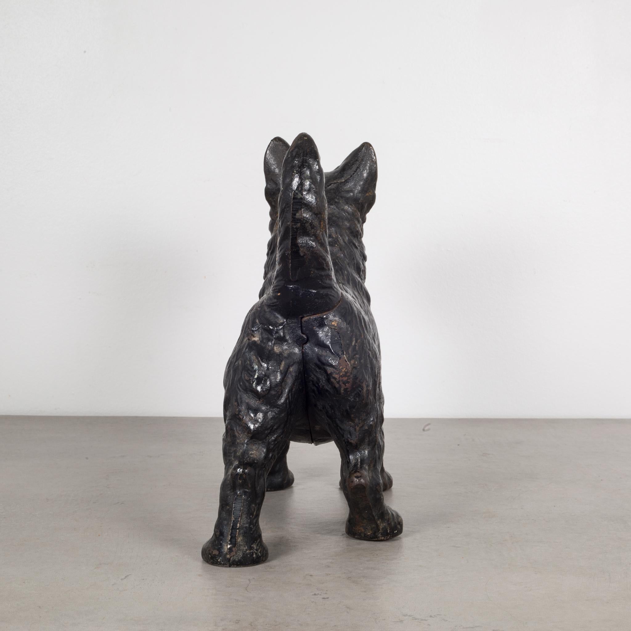 Early 20th Century Cast Iron Scotty Dog by Hubley, circa 1910-1930s 1