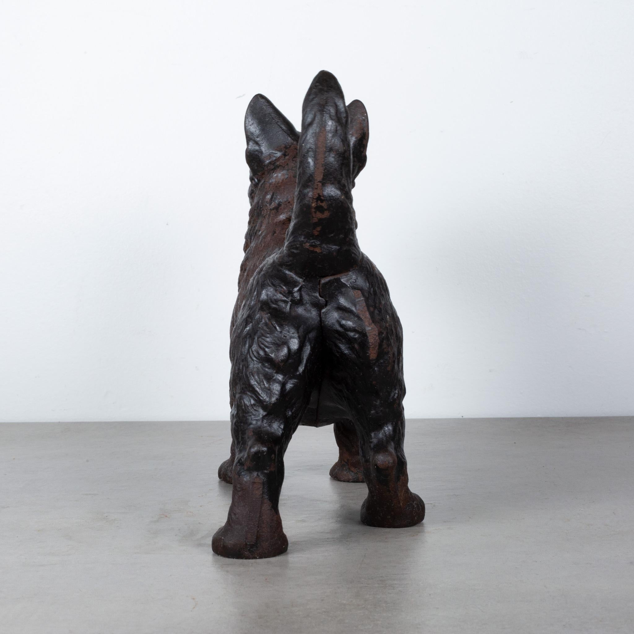 Early 20th Century Cast Iron Scotty Dog by Hubley, circa 1910-1940 1