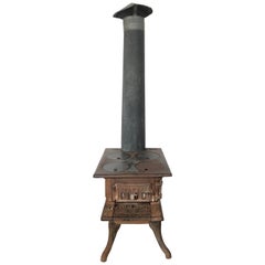 Early 20th Century Cast Iron Stove Found in Western México