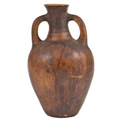 Early 20th Century Catalonian Extra Large 'Tramostera' Terracotta Jar