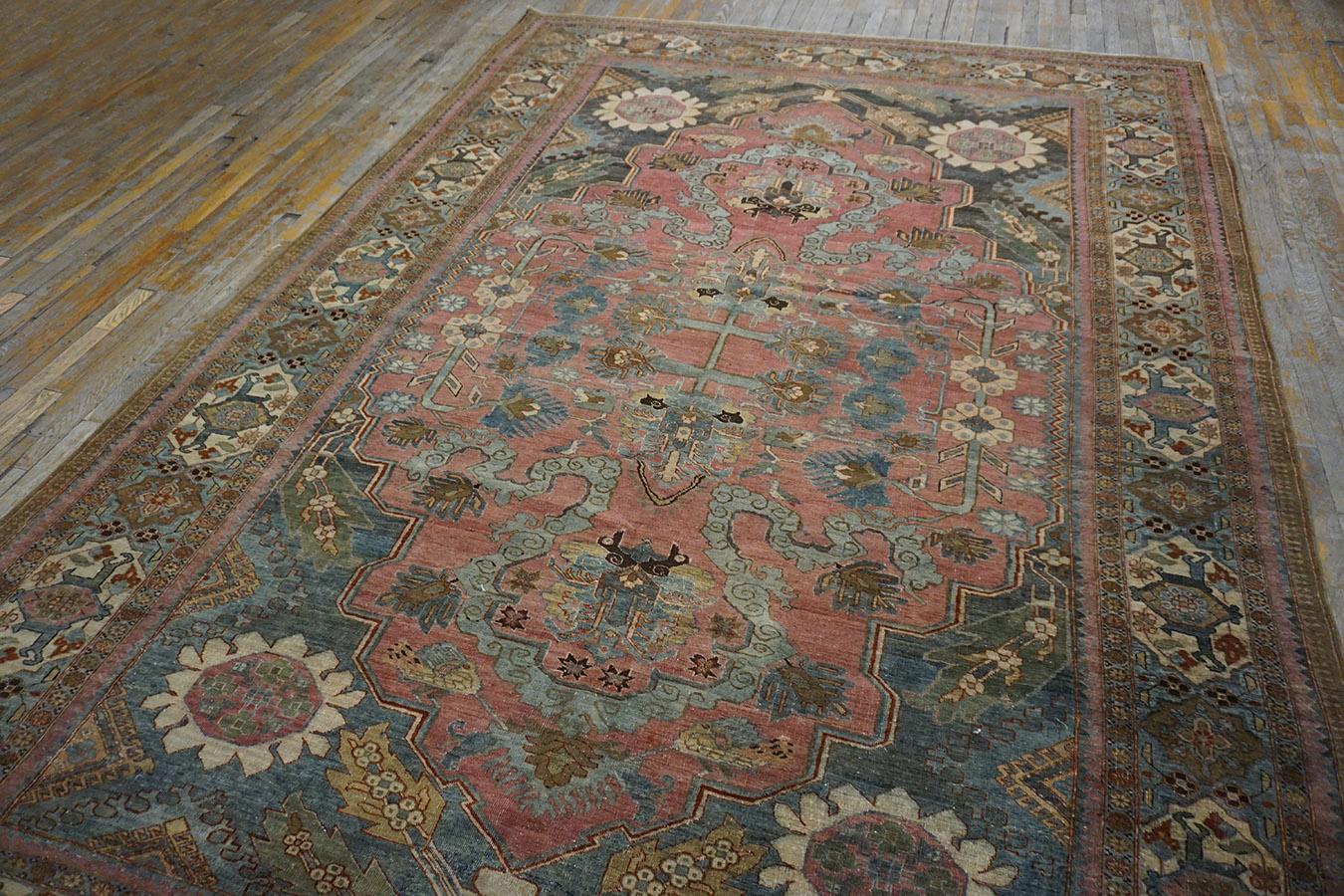 Early 20th Century Caucasian Carpet ( 8'4'' x 11'9'' - 255 x 360 ) For Sale 8