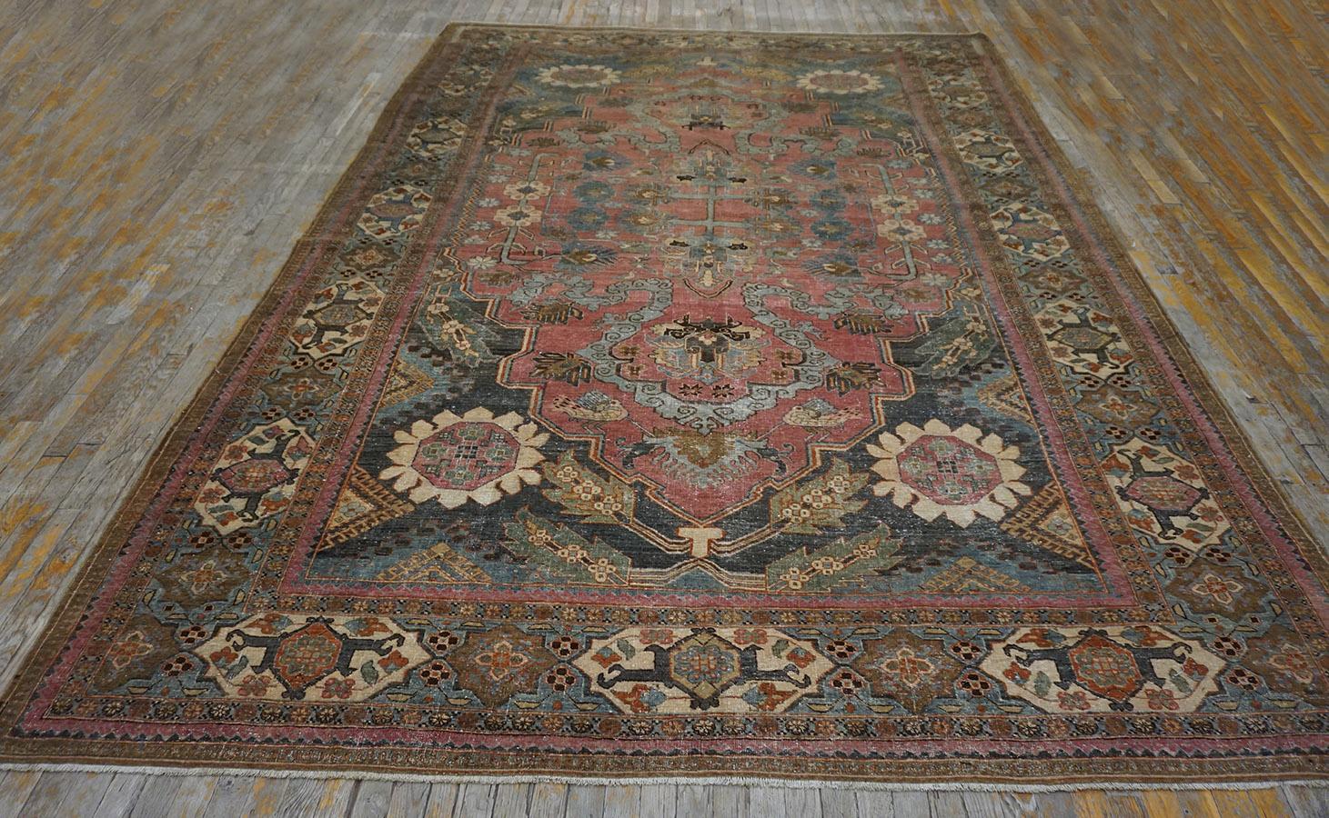 Tappeto caucasico dei primi del Novecento ( 8'4'' x 11'9'' - 255 x 360 ) in vendita 1