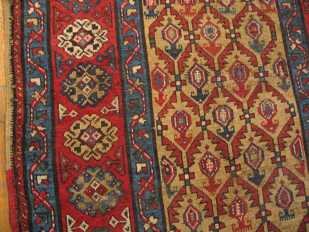 Caucasien Tapis du Karabagh du début du 20ème siècle ( 4'2