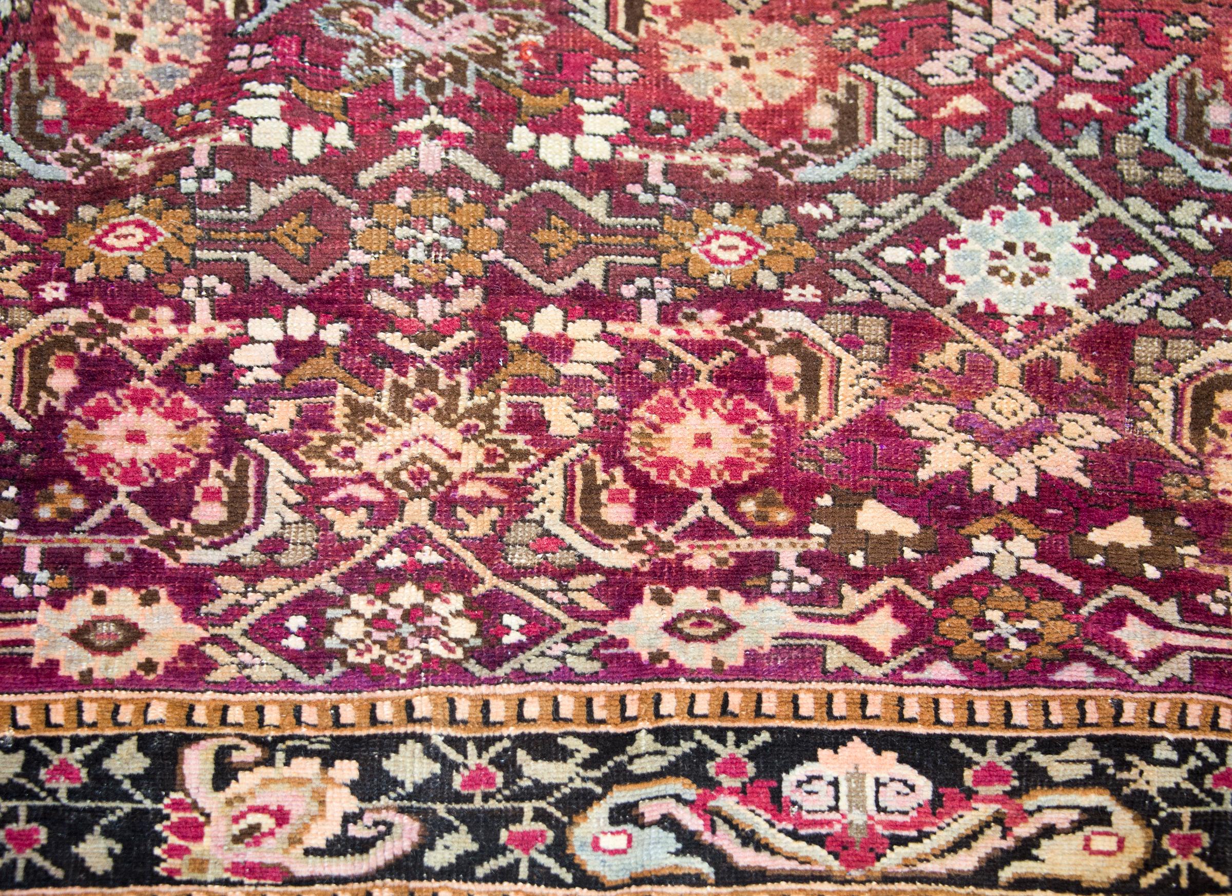 Early 20th Century Caucasian Karabagh Rug For Sale 5