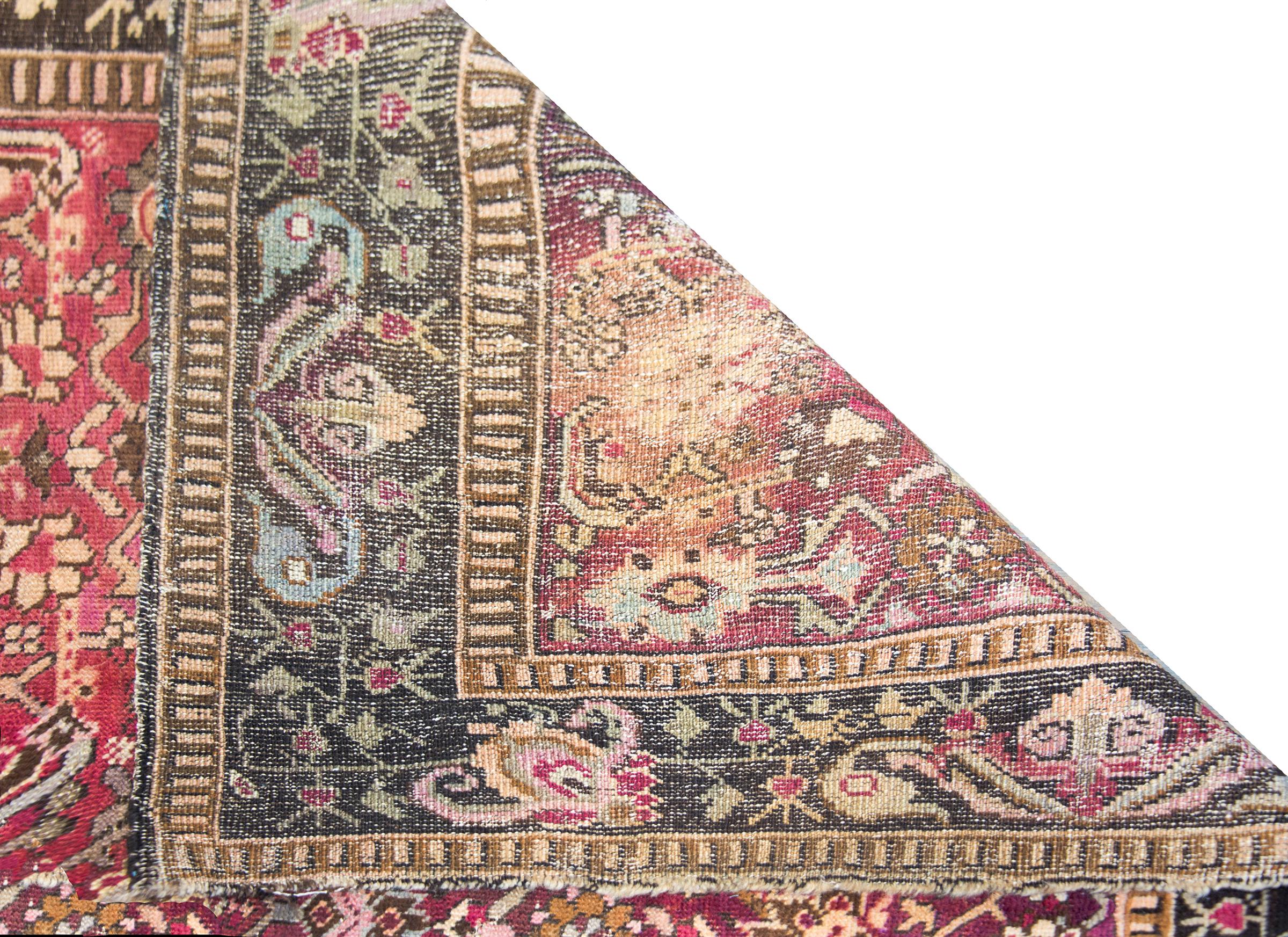 Early 20th Century Caucasian Karabagh Rug For Sale 7