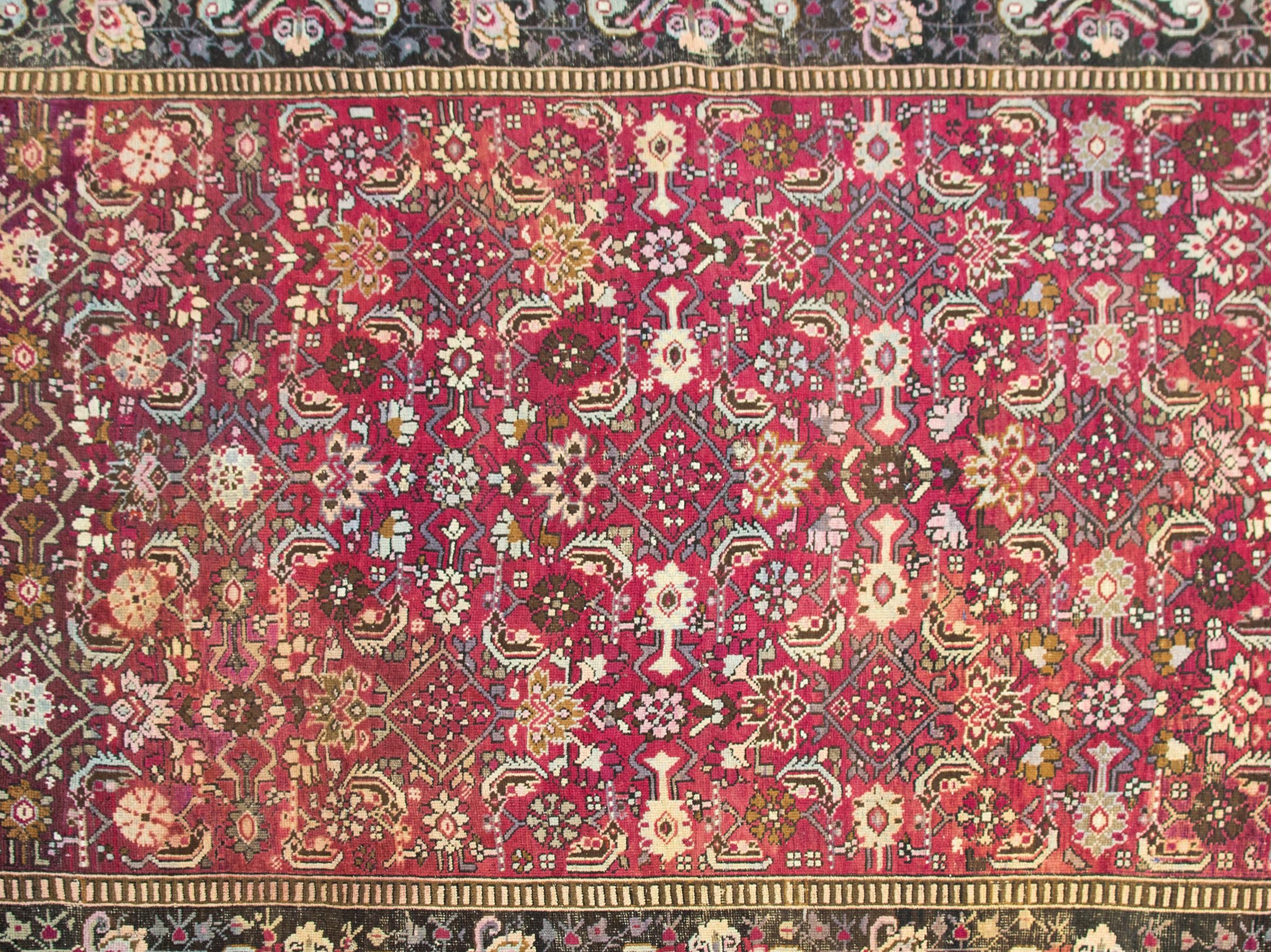 Persian Early 20th Century Caucasian Karabagh Rug For Sale