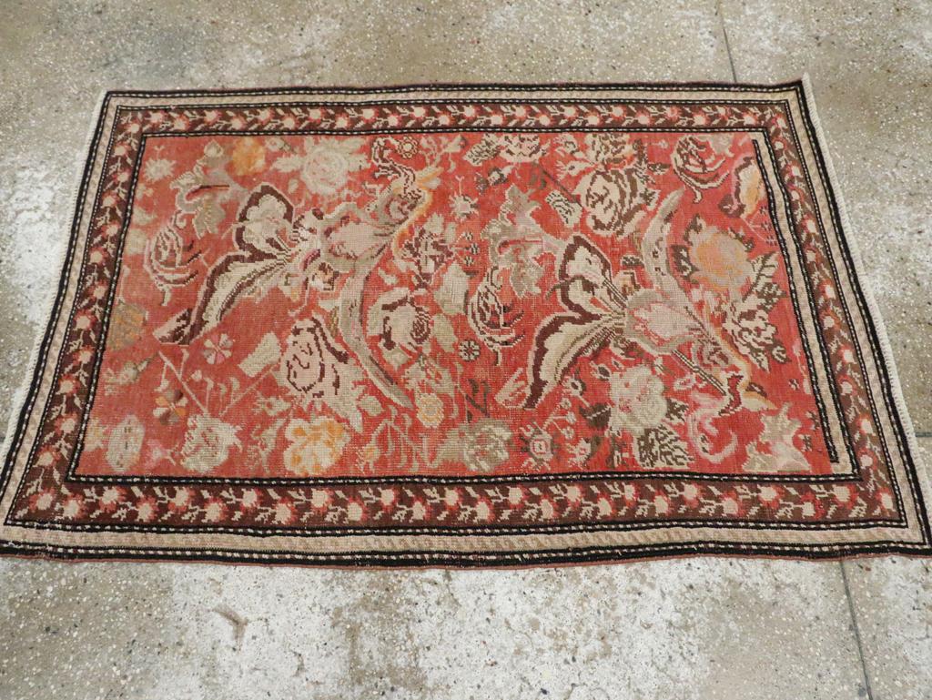 Noué à la main Début du 20e siècle - Tapis Karabagh du Caucase en vente