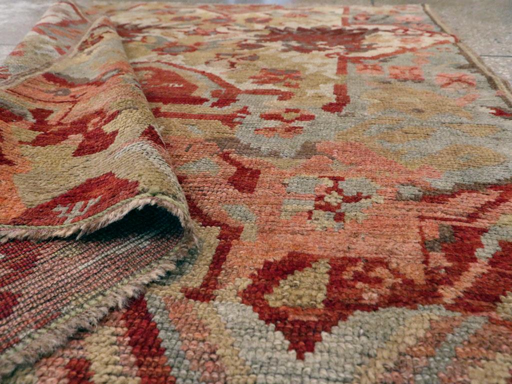 Tappeto da lancio Karabagh caucasico dei primi del Novecento In condizioni ottime in vendita a New York, NY