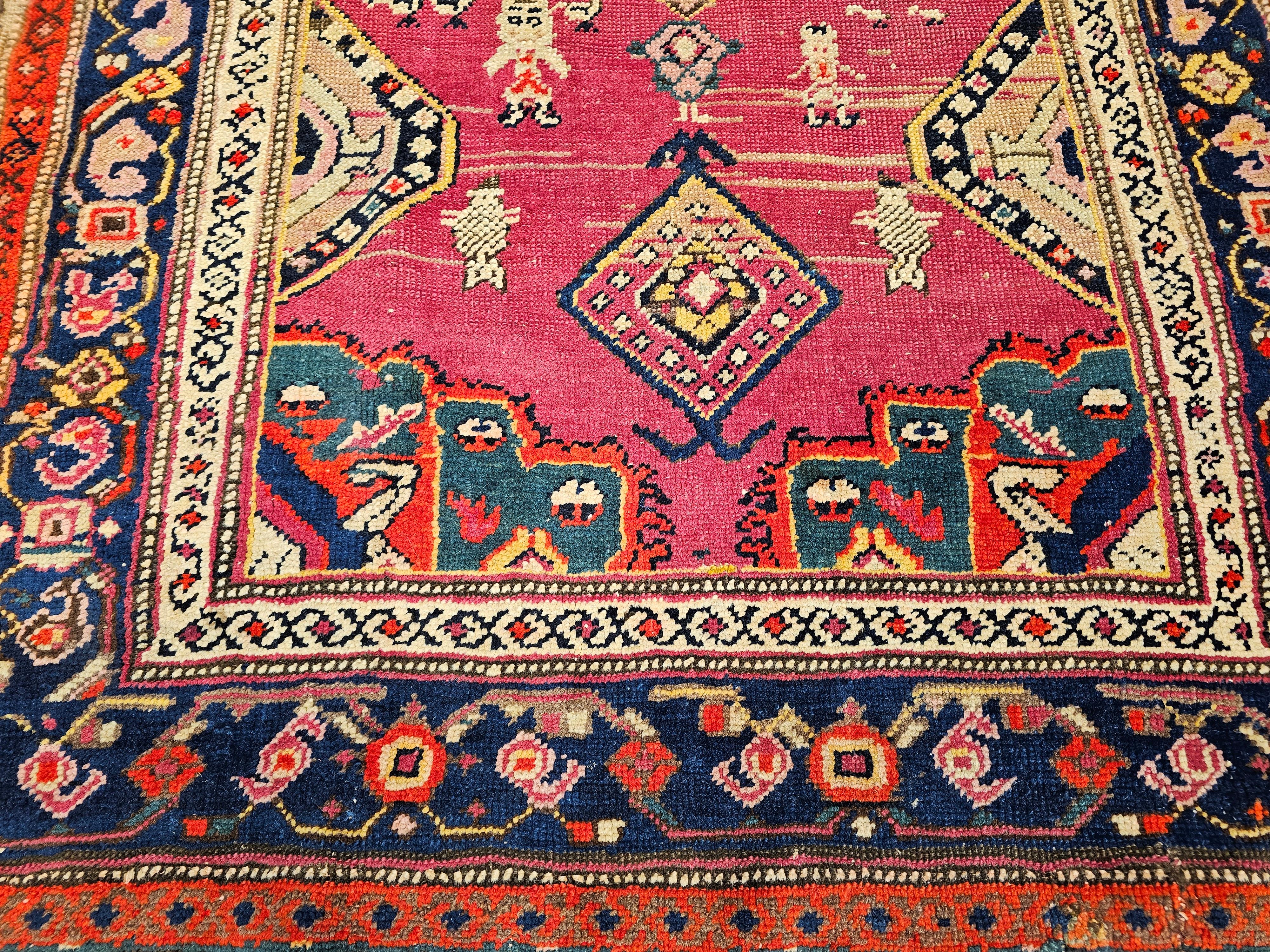 Corredor ancho caucásico de Karabagh de principios del siglo XX Lana en venta