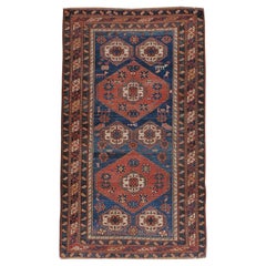 Early 20th Century Caucasian Kazak Accent Rug
