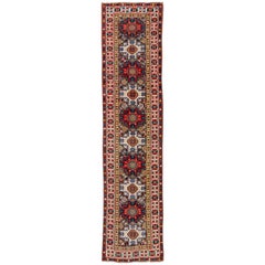 Early 20th Century Caucasian Kazak Runner