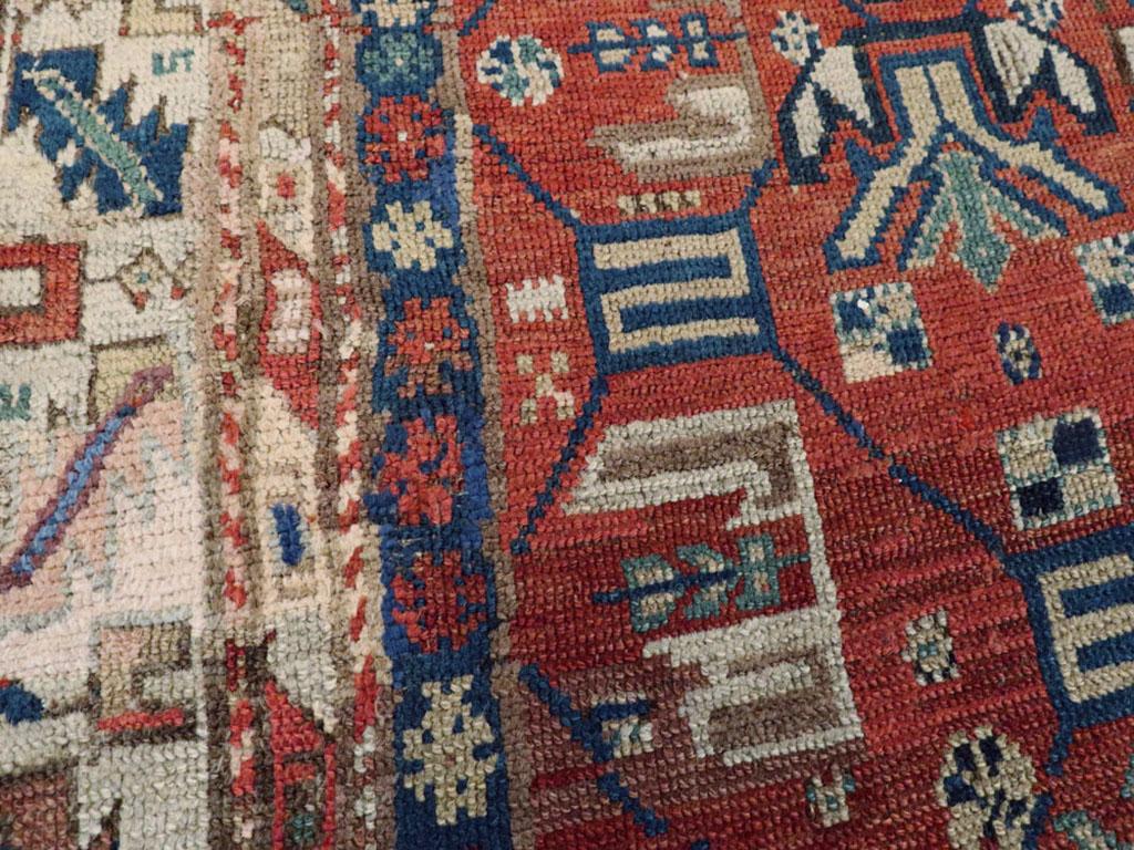 Kaukasischer Kazak-Würfelteppich aus dem frühen 20. (Kasachisch) im Angebot