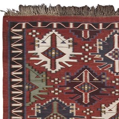 Frühes 20. Jahrhundert Kaukasischer Kelim