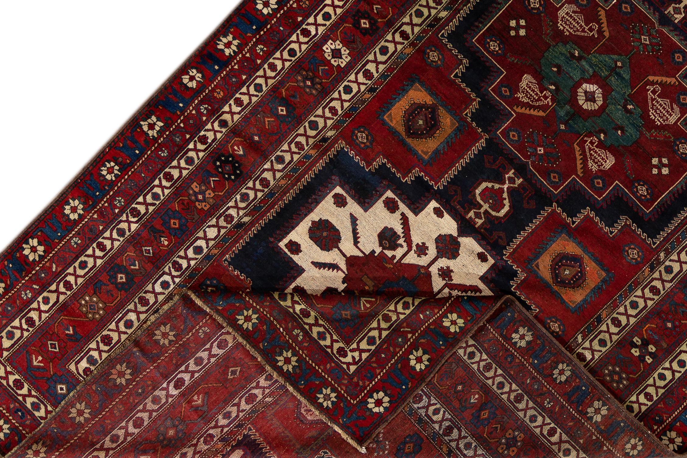 Asian Early 20th Century Caucasian Rug For Sale