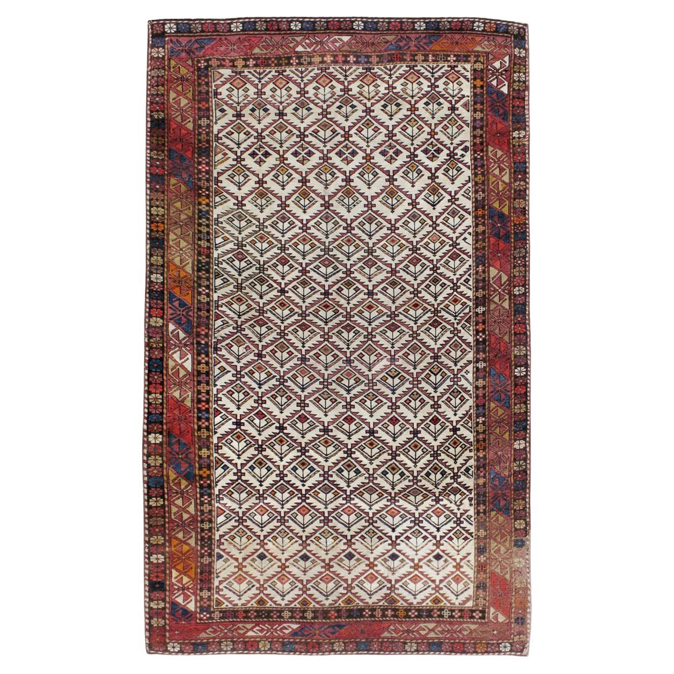 Early 20th Century Caucasian Shirvan Accent Rug