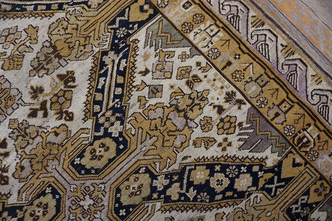 Tapis caucasien Zeychor du début du 20ème siècle ( 3'9