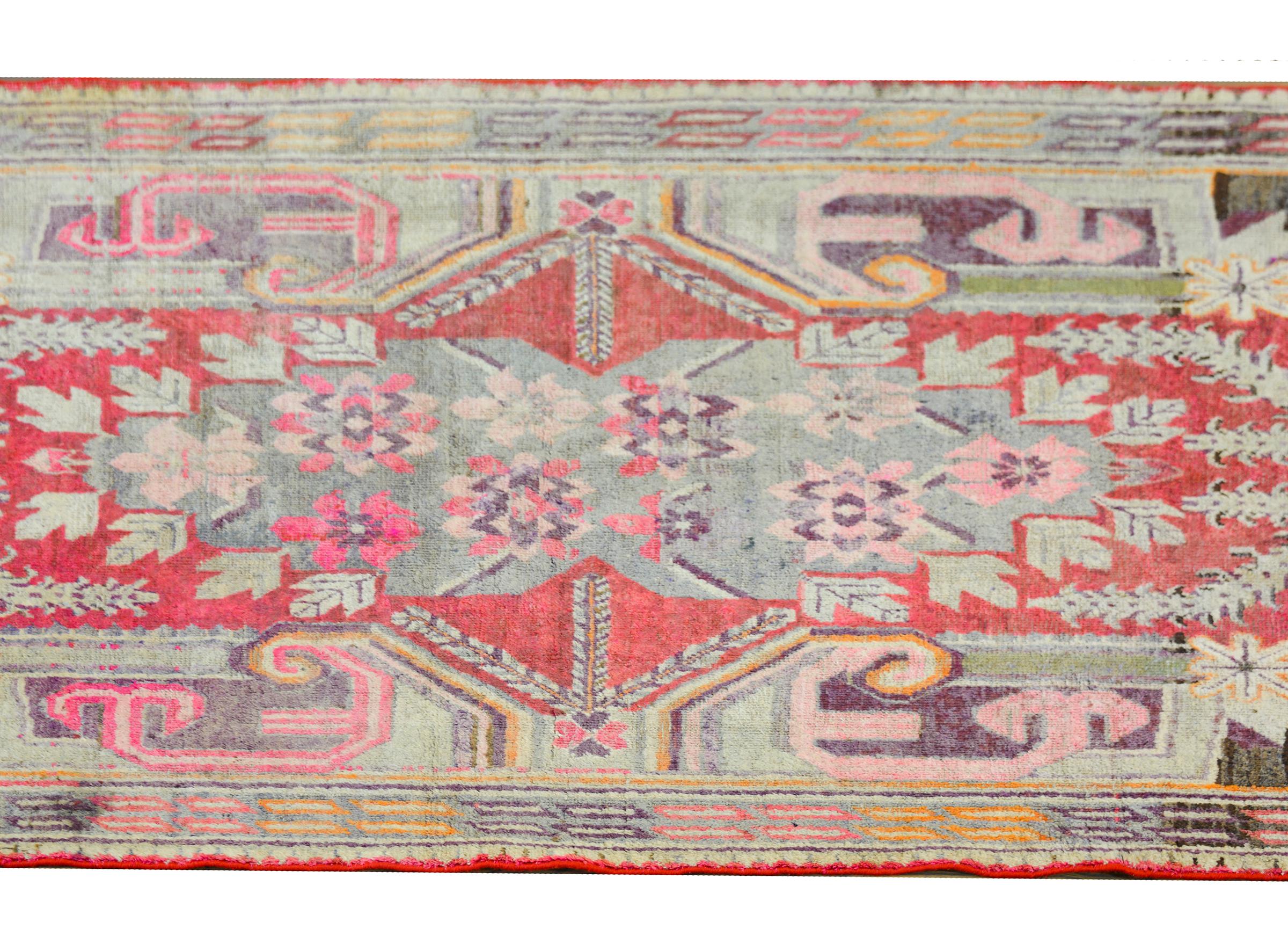 Tribal Early 20th Century Central Asian Khotan For Sale