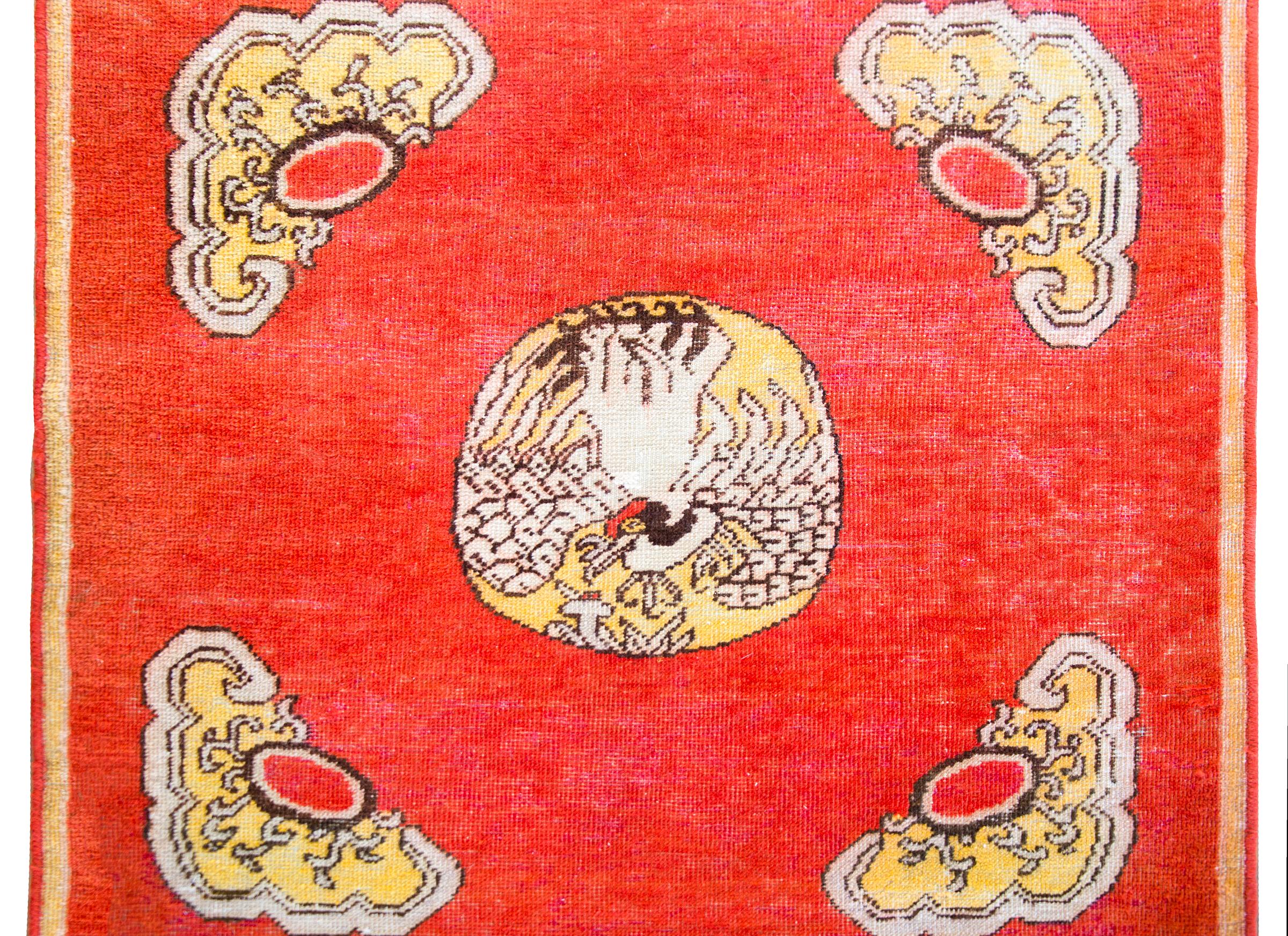 Zentralasiatischer Khotan-Teppich aus dem frühen 20. im Angebot 3