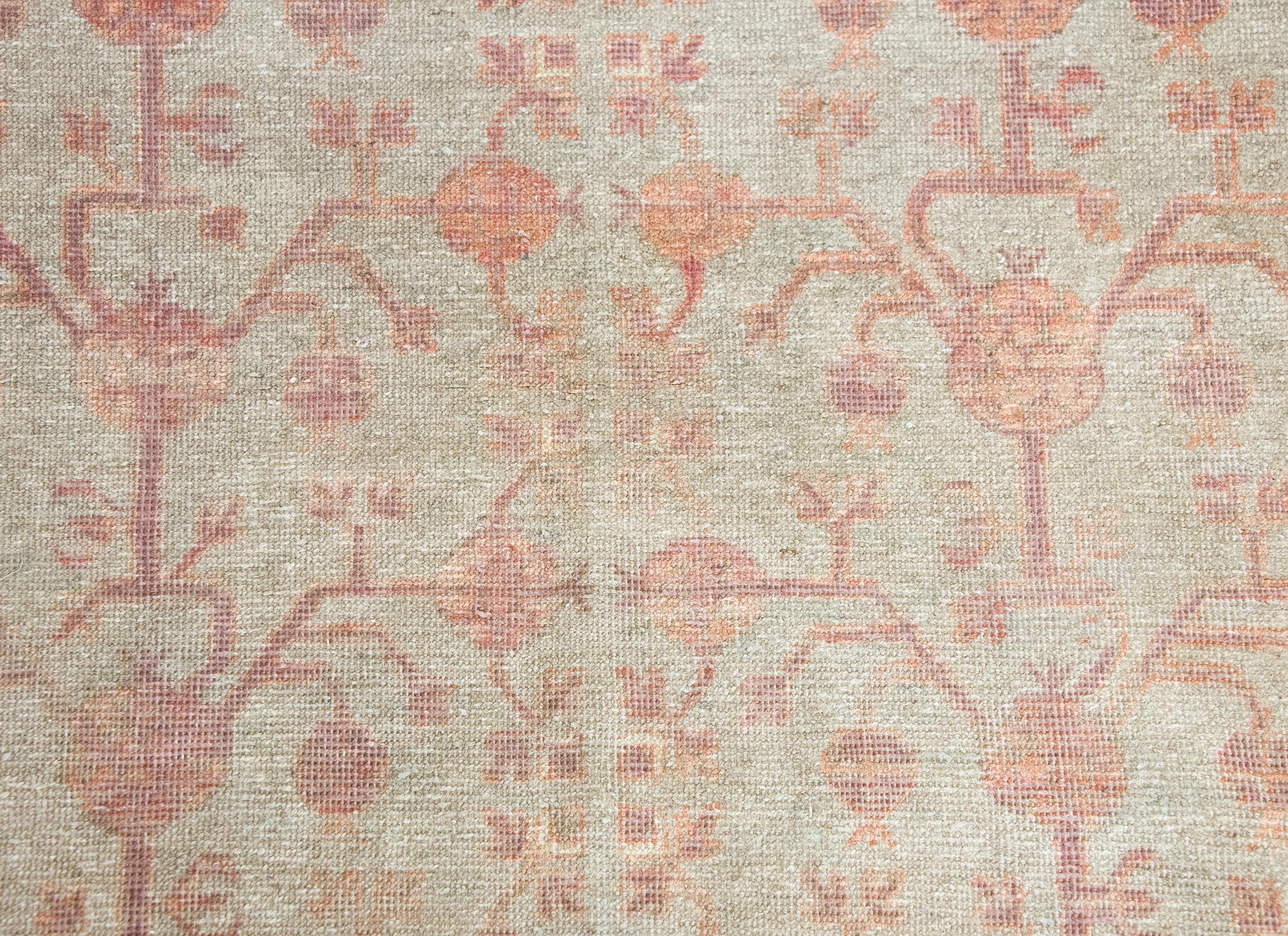 Alfombra Khotan de Asia Central de principios del siglo XX en venta 3