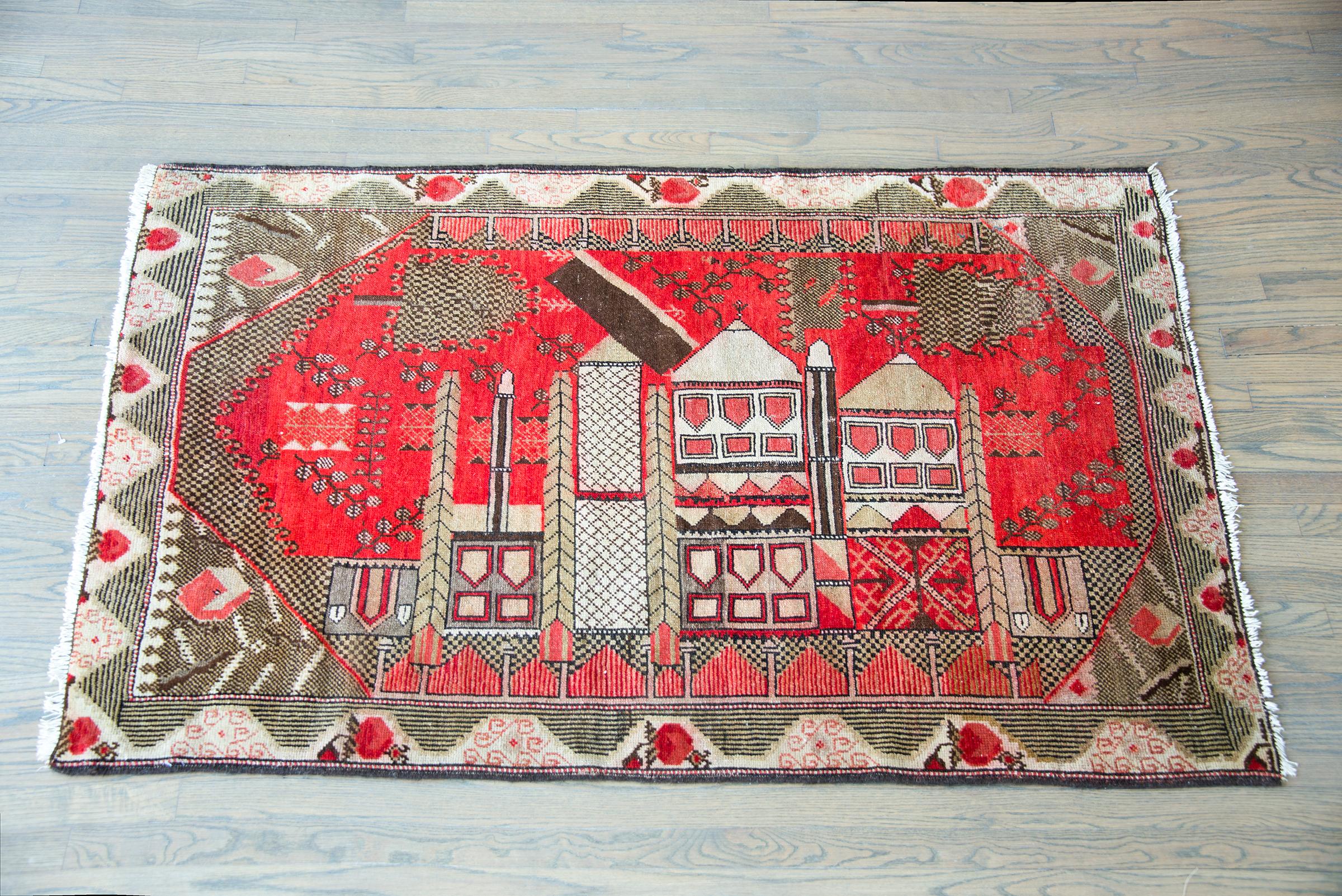 Early 20th Century Central Asian Khotan Rug For Sale 7