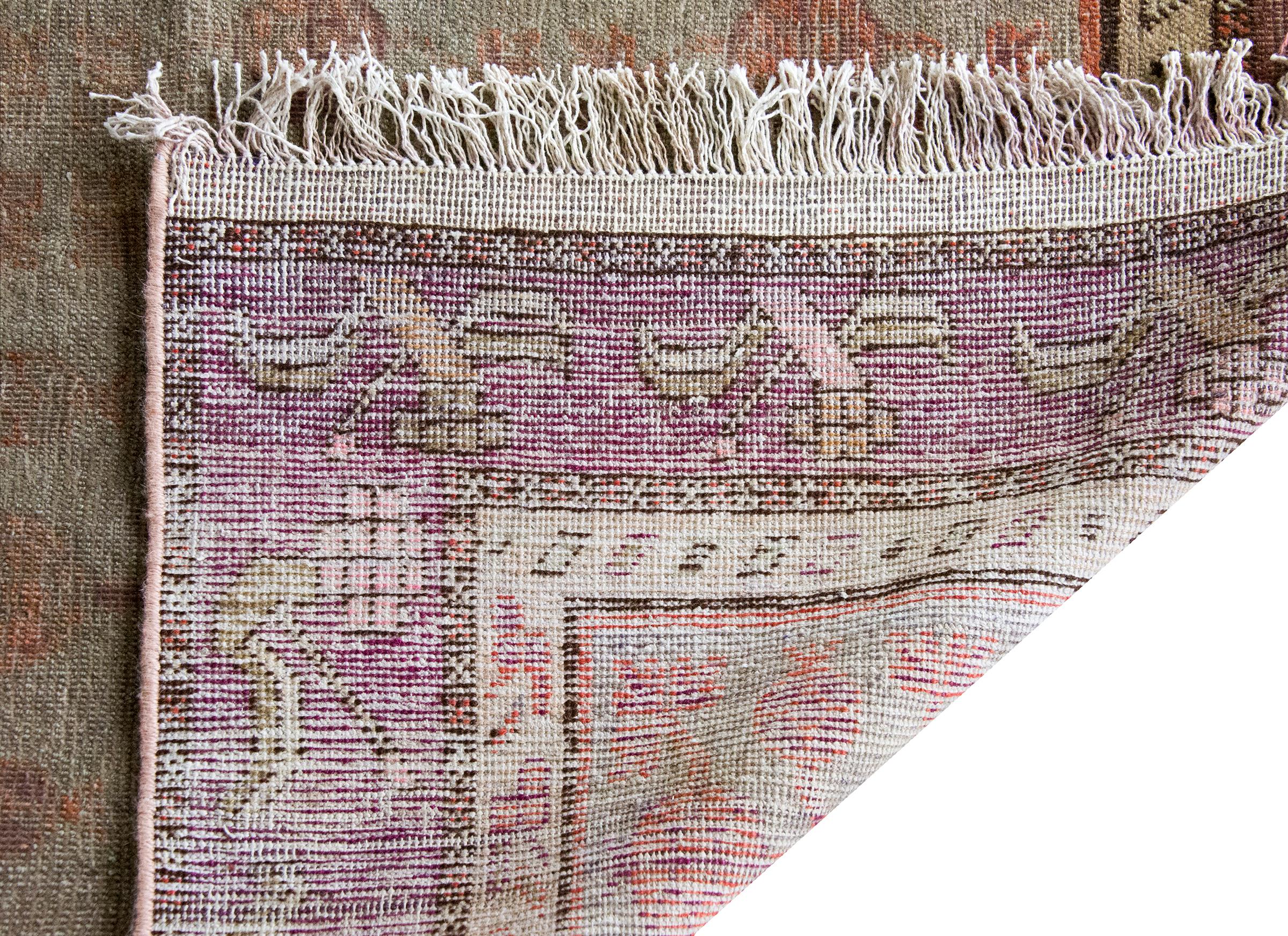 Alfombra Khotan de Asia Central de principios del siglo XX en venta 6