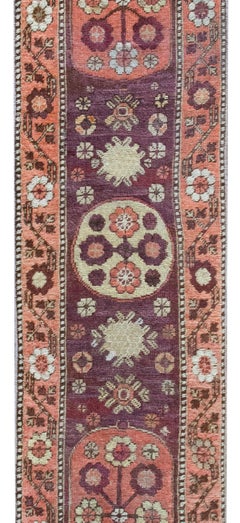Early 20th Century Central Asian Khotan Runner