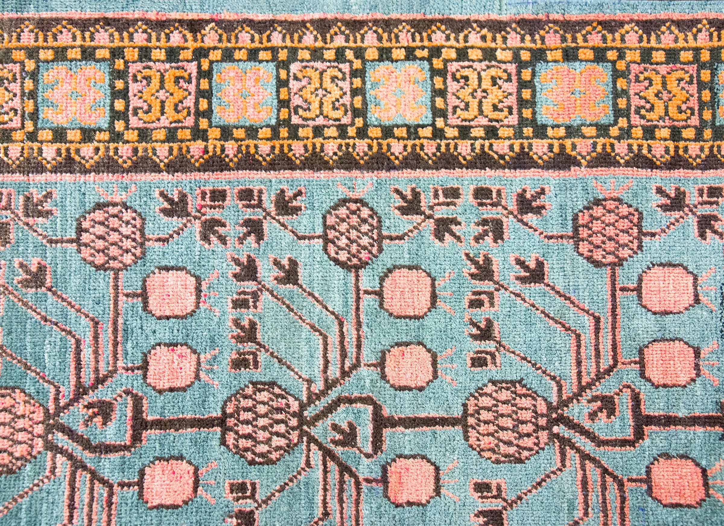 Tapis Kohtan d'Asie centrale du début du 20e siècle en vente 3