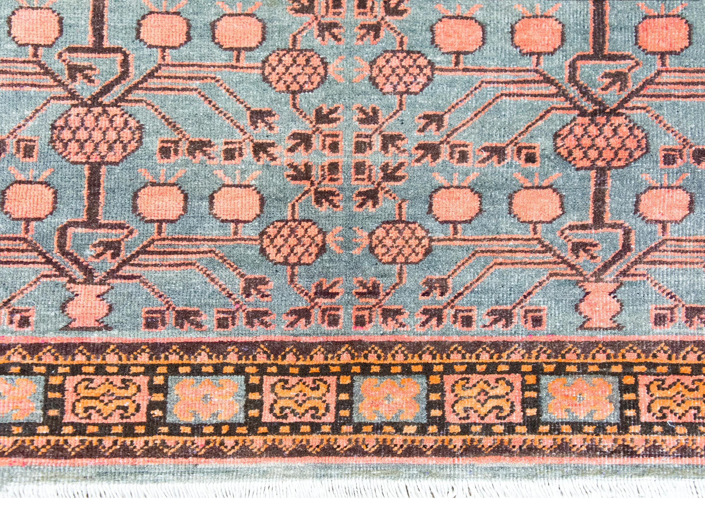 Début du 20ème siècle Tapis Kohtan d'Asie centrale du début du 20e siècle en vente