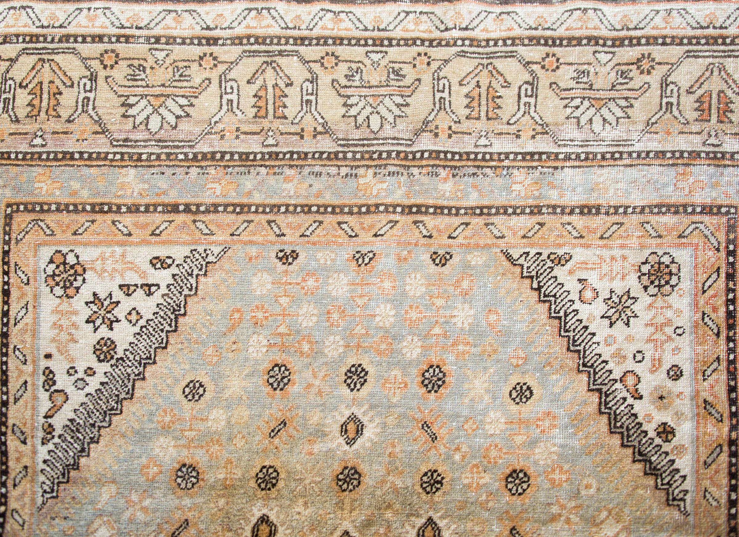 Zentralasiatischer Samarghand-Teppich aus dem frühen 20. Jahrhundert im Angebot 2