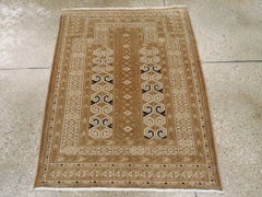 Galerie Shabab Collection Early 20th Century Central Asian Turkoman Throw Rug