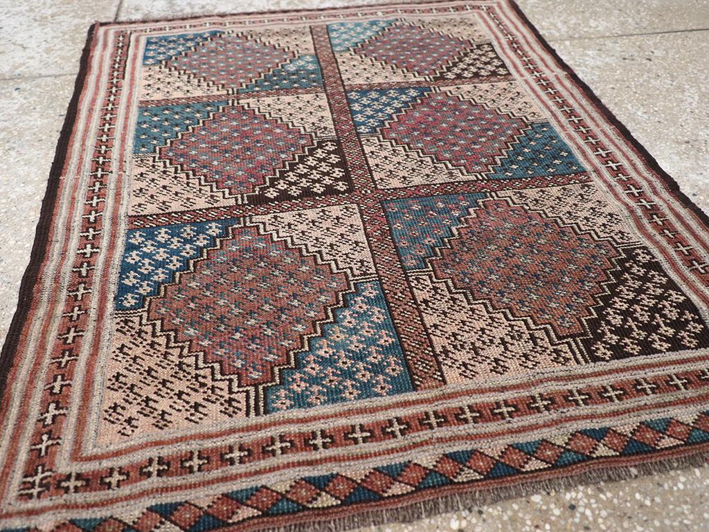 20ième siècle Début du 20e siècle, tapis Turkoman d'Asie centrale en vente