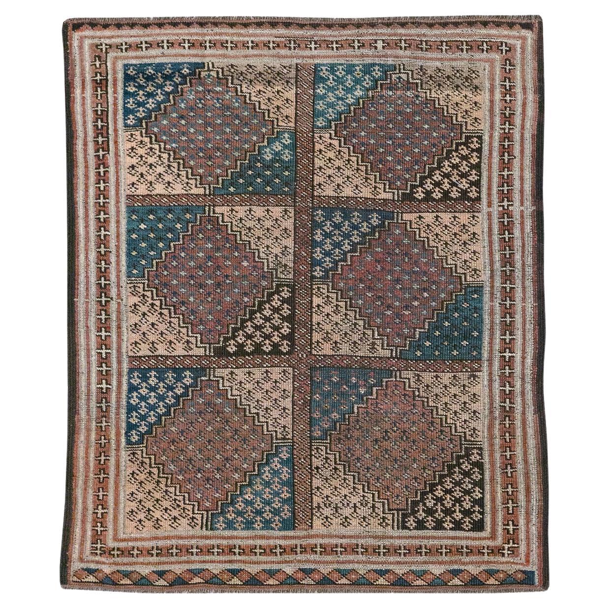Début du 20e siècle, tapis Turkoman d'Asie centrale