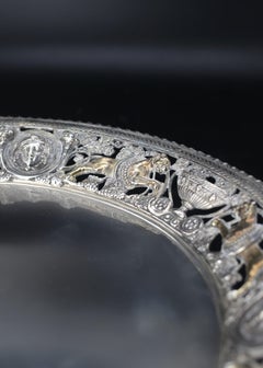 Early 20th Century Century English Crichton Bros Sterling Footed Centerpiece