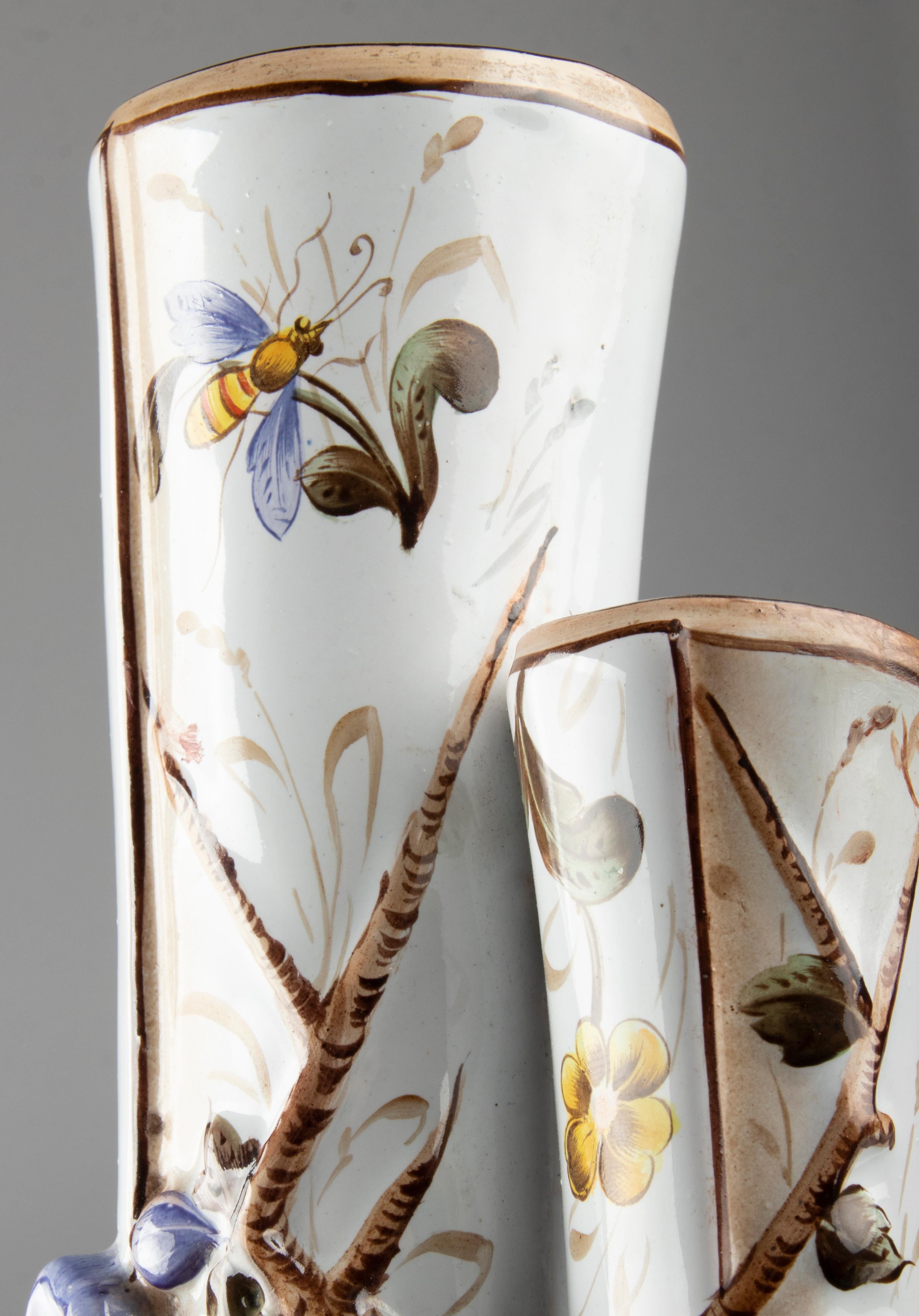 Keramik-Vase im Jugendstil des frühen 20. Jahrhunderts von Saint Clement im Angebot 4