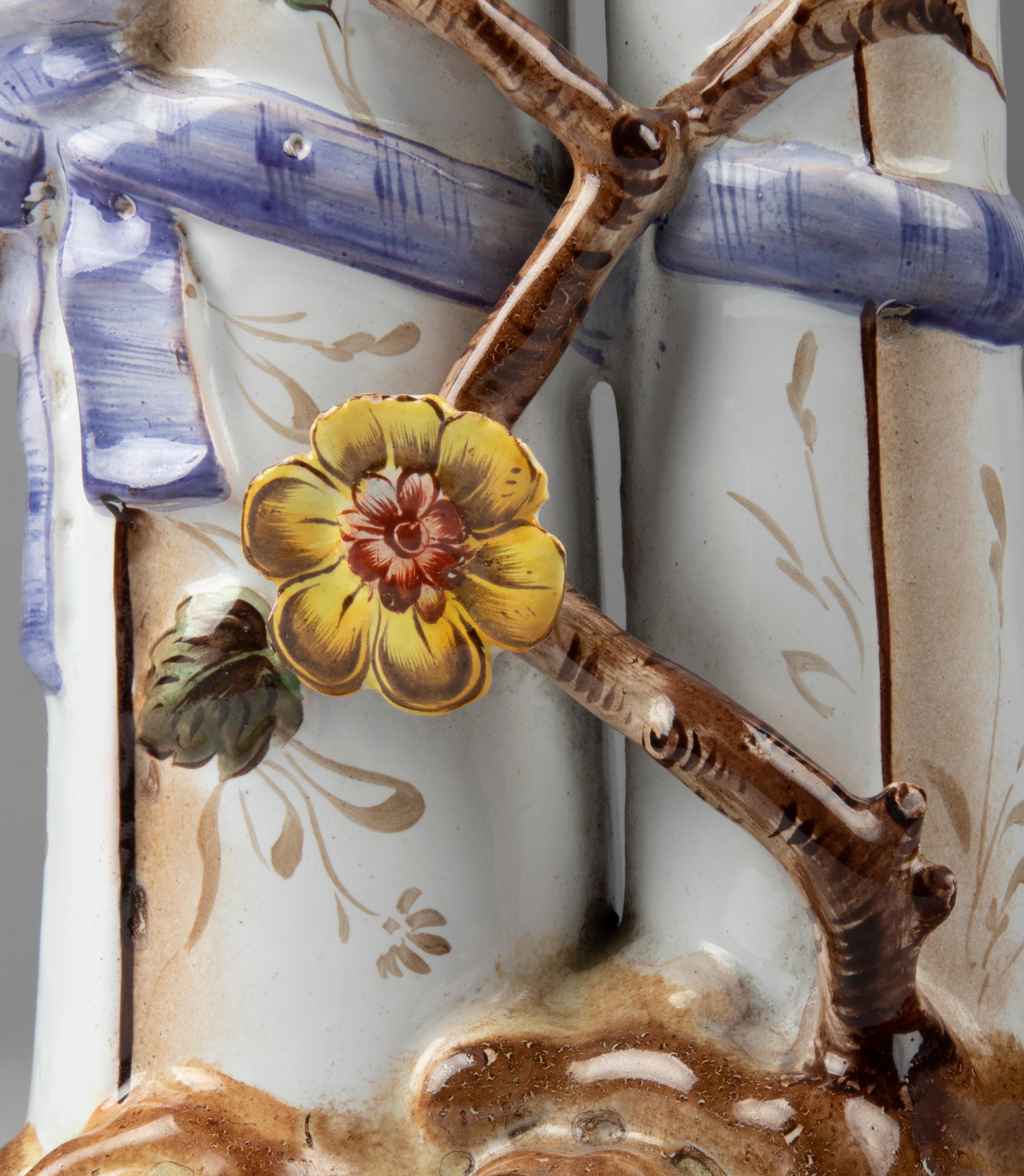 Keramik-Vase im Jugendstil des frühen 20. Jahrhunderts von Saint Clement im Angebot 6