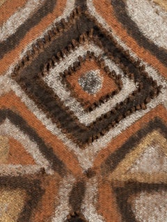 Early 20th Century Ceremonial Tribal Woman's Rain Hood, Papua New Guinea