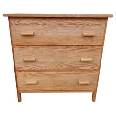 Antique Early 20th Century Chest of drawers pine 30s Art Deco