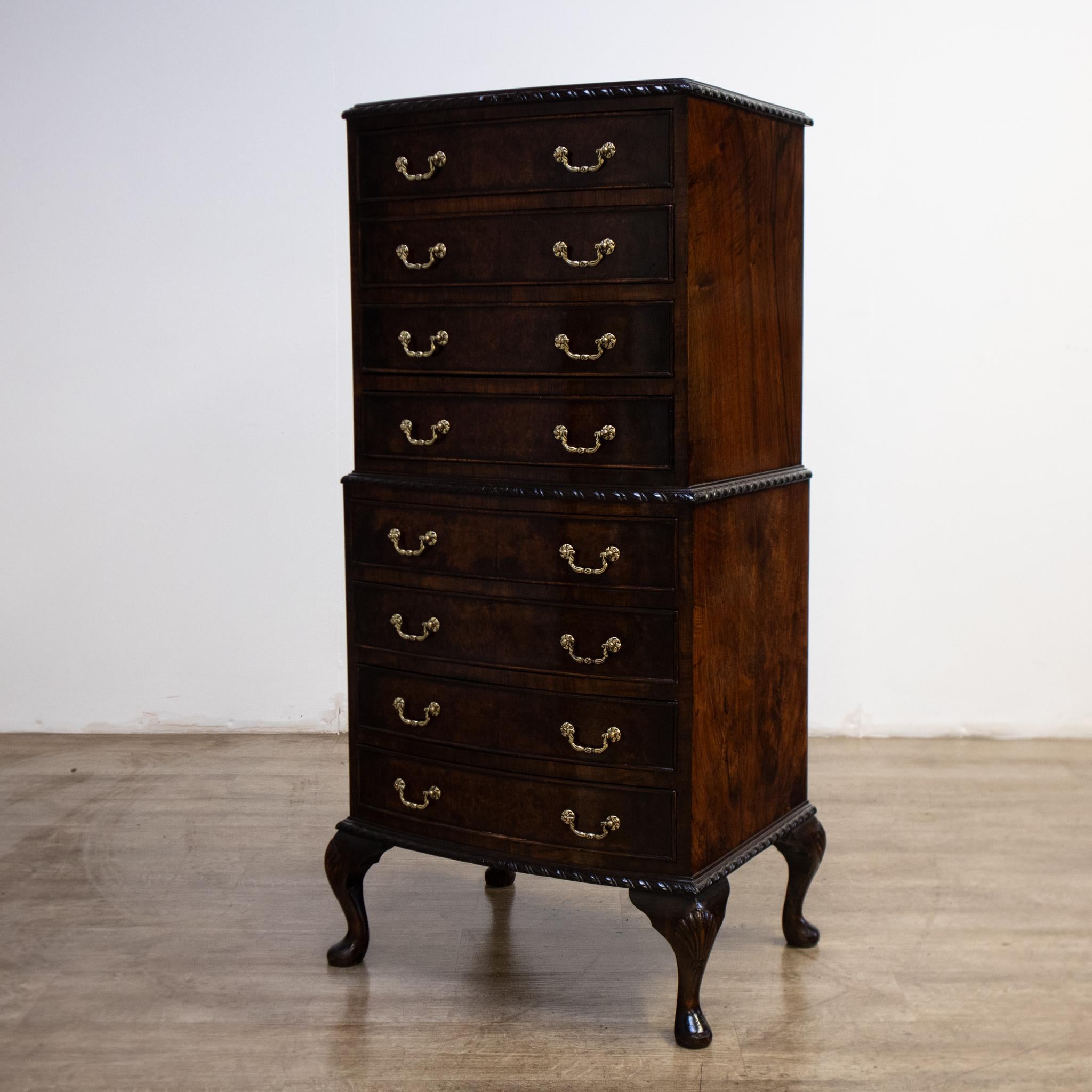 Early 20th Century Chest on Chest Design Drawers In Good Condition For Sale In Newark, GB