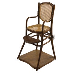 Early 20th Century Children's Chair with folding mechanism, Thonet Vienna