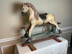 Early 20th Century Child’s Rocking Horse Glider