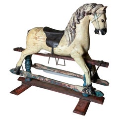 Early 20th Century Child’s Rocking Horse Glider