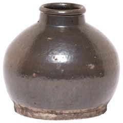 Antique Early 20th Century Chinese Apothecary Wine Jar