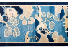 Tapis Art Déco chinois du début du 20ème siècle
