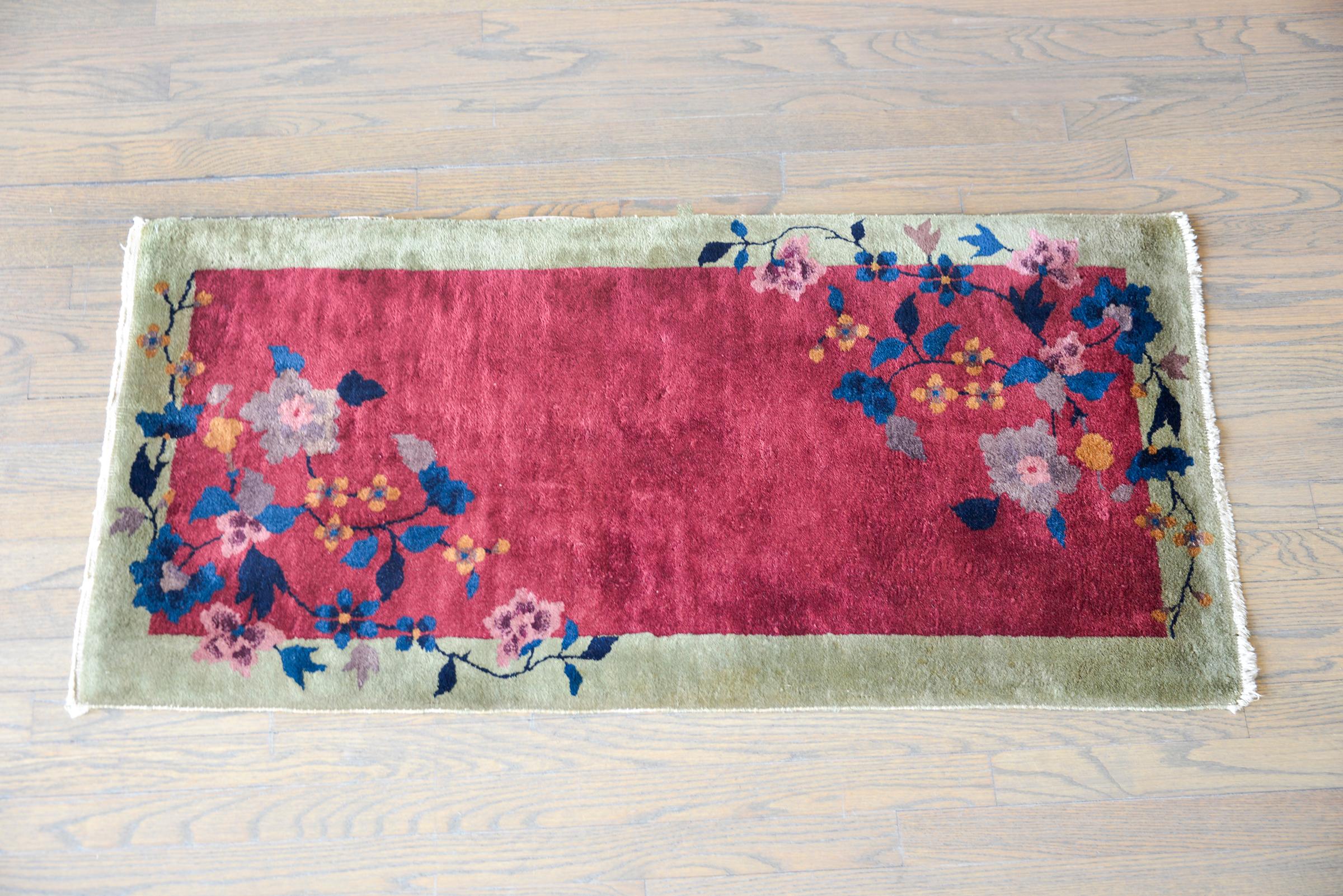 Early 20th Century Chinese Art Deco Rug For Sale 5