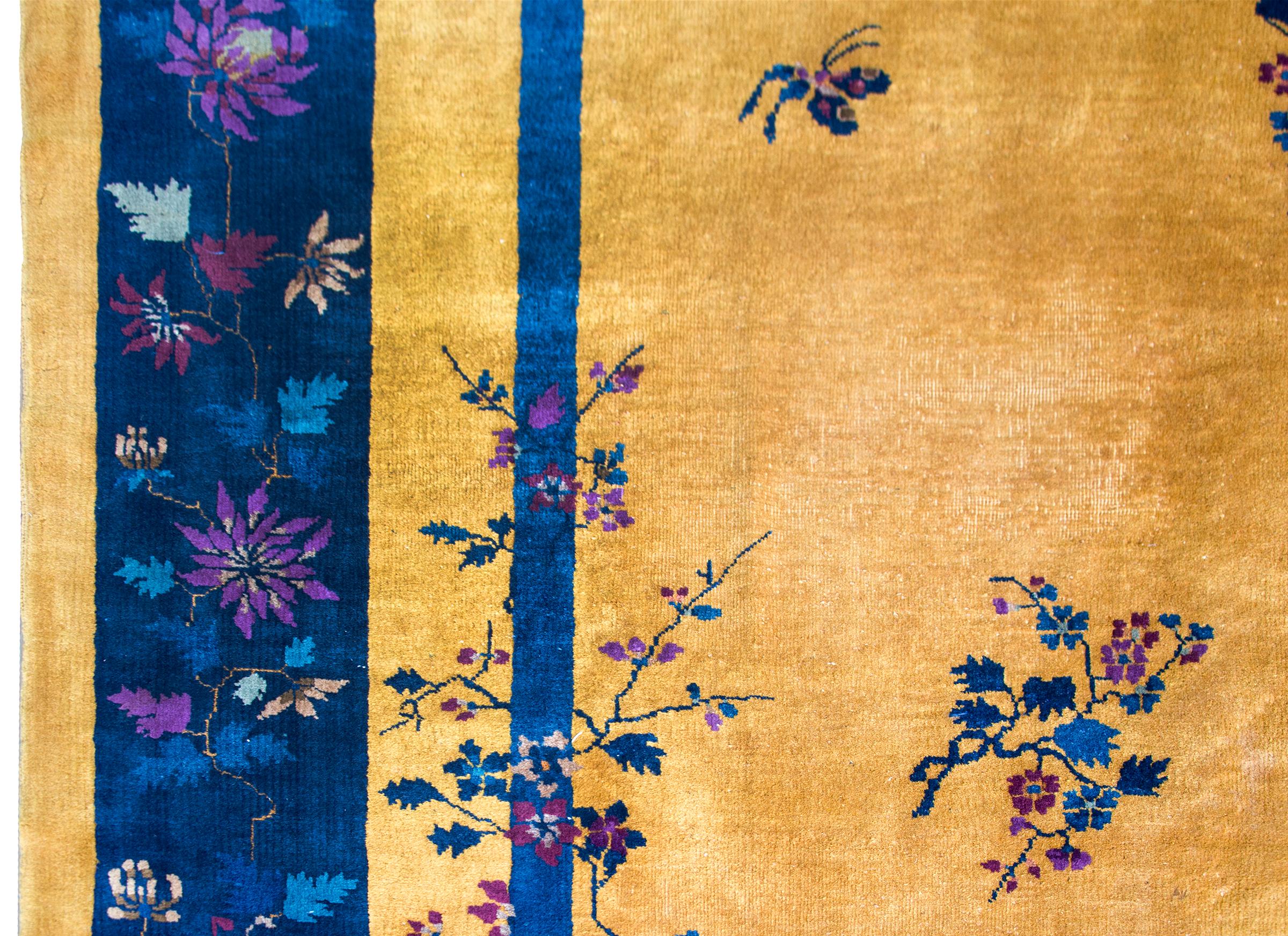 Chinesischer Art-déco-Teppich des frühen 20. Jahrhunderts im Angebot 3