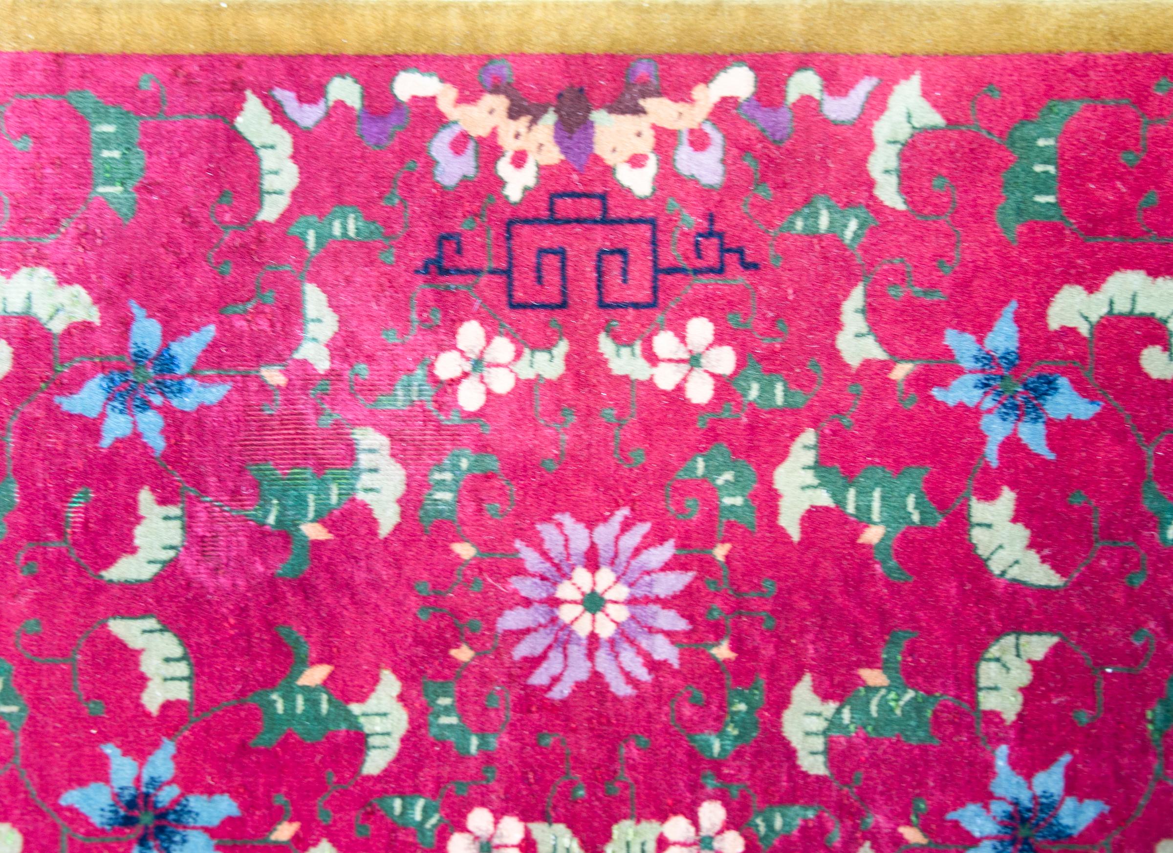 Early 20th Century Chinese Art Deco Rug 5